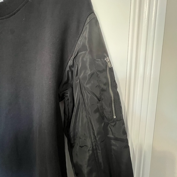 American Rag Sweatshirt Zipper Pocket Long Sleeve Men Size M - Picture 3 of 7